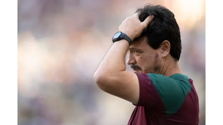 RJ - RIO DE JANEIRO - 04/06/2023 - BRASILEIRO A 2023, FLUMINENSE X BRAGANTINO - Fernando Diniz tecnico do Fluminense durante partida contra o Bragantino no estadio Maracana pelo campeonato BRASILEIRO A 2023. Foto: Jorge Rodrigues/AGIF
