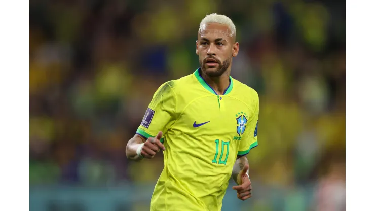 Alex Grimm/Getty Images- Neymar Jr., atacante da Seleção Brasileira
