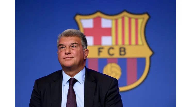 David Ramos/ Getty Images- Joan Laporta, presidente do Barcelona
