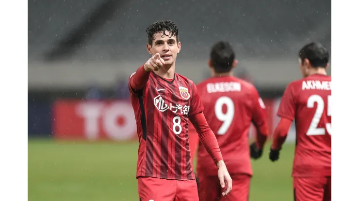 (Photo by VCG/Getty Images ) - Oscar recebeu sondagem do Internacional.
