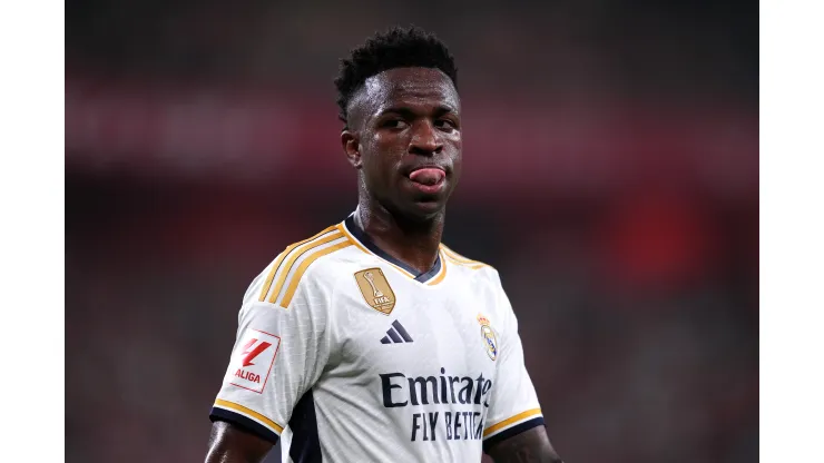 Juan Manuel Serrano Arce/Getty Images- Vinícius Jr., atacante do Real Madrid
