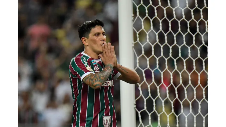 Thiago Ribeiro/AGIF- Germán Cano, atacante do Fluminense
