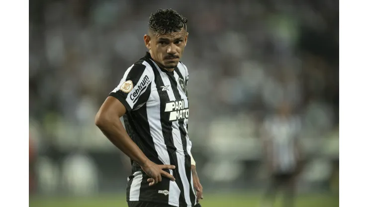 Jorge Rodrigues/AGIF- Tiquinho Soares, atacante do Botafogo
