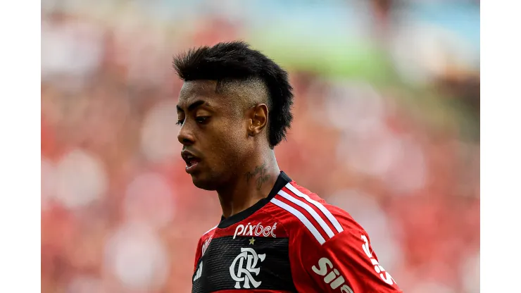  Thiago Ribeiro/AGIF- Bruno Henrique, atacante do Flamengo
