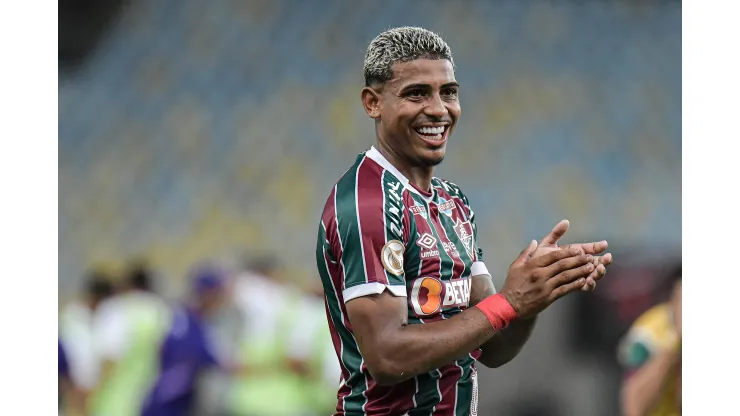 Thiago Ribeiro/AGIF- John Kennedy, atacante do Fluminense
