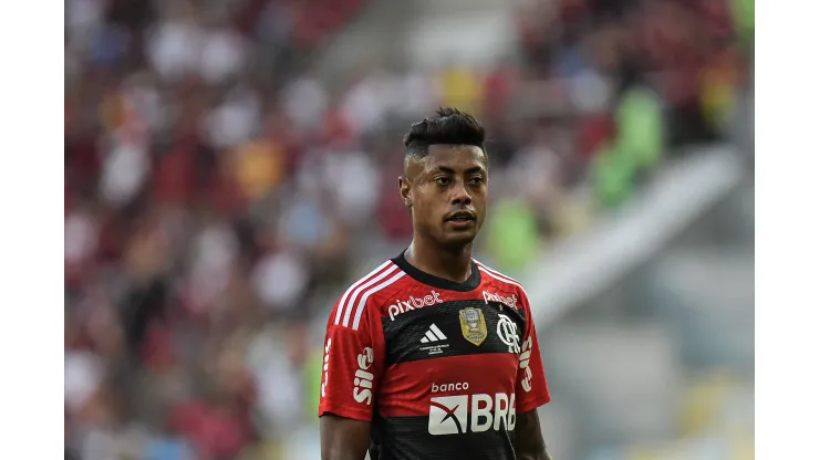 Thiago Ribeiro/AGIF- Bruno Henrique, atacante do Flamengo
