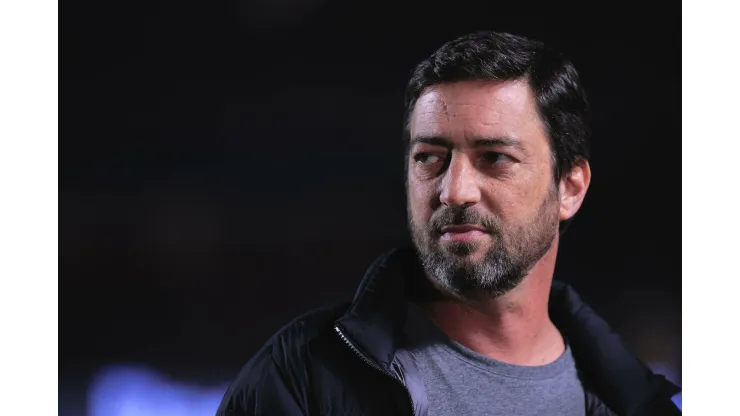 SP - SAO PAULO - 16/08/2023 - COPA DO BRASIL 2023, SAO PAULO X CORINTHIANS - Duilio Monteiro Alves presidente do Corinthians antes de partida contra o Sao Paulo no estadio Morumbi pelo campeonato Copa do Brasil 2023. Foto: Ettore Chiereguini/AGIF
