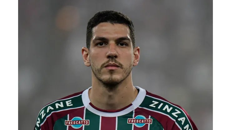 RJ - RIO DE JANEIRO - 19/08/2023 - BRASILEIRO A 2023, FLUMINENSE X AMERICA-MG - Nino jogador do Fluminense durante partida contra o America-MG no estadio Maracana pelo campeonato Brasileiro A 2023. Foto: Thiago Ribeiro/AGIF
