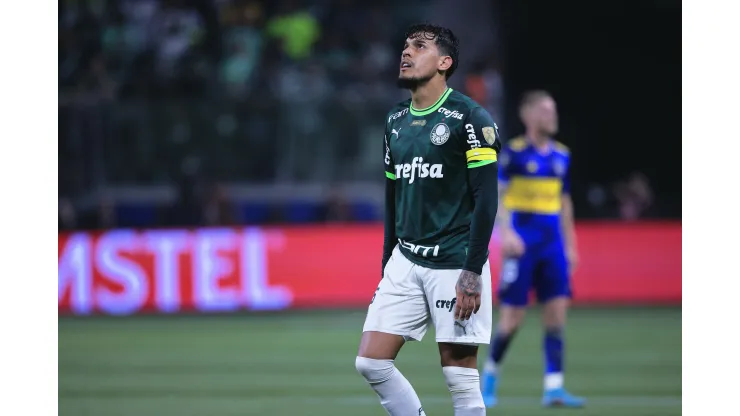 Ettore Chiereguini/AGIF- Gustavo Gómez, zagueiro do Palmeiras
