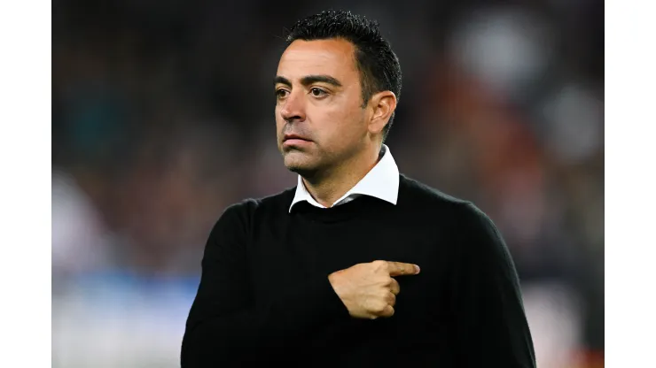 David Ramos/Getty Images- Xavi Hernández, técnico do Barcelona
