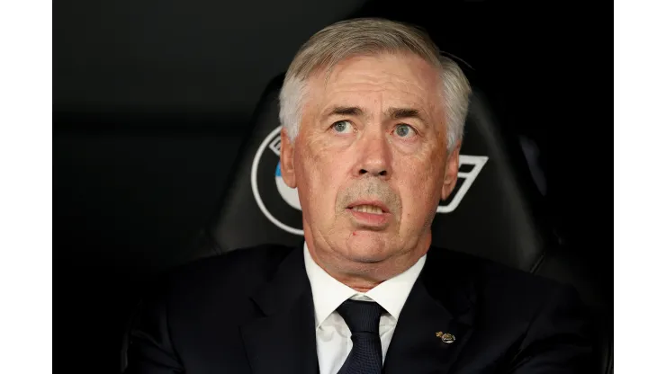 Florencia Tan Jun/Getty Images- Carlo Ancelotti, técnico do Real Madrid
