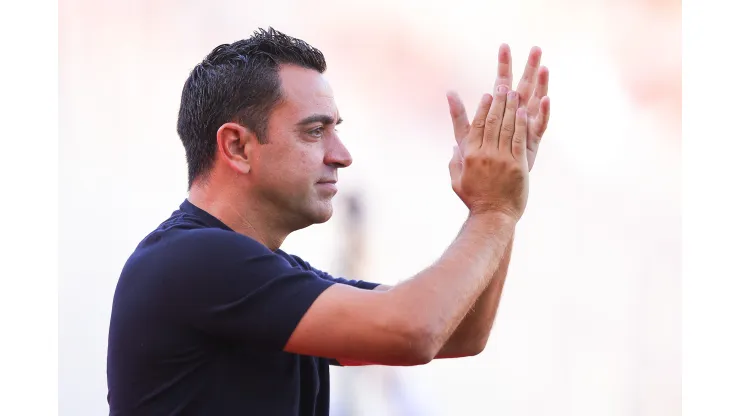 Eric Alonso/Getty Images- Xavi Hernández, técnico do Barcelona
