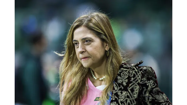 SP - SAO PAULO - 19/10/2023 - BRASILEIRO A 2023, PALMEIRAS X ATLETICO-MG - leila pereira presidente do Palmeiras antes da partida contra o Atletico-MG no estadio Arena Allianz Parque pelo campeonato Brasileiro A 2023. Foto: Marcello Zambrana/AGIF
