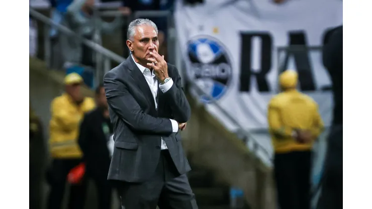 Maxi Franzoi/AGIF- Tite, técnico do Flamengo
