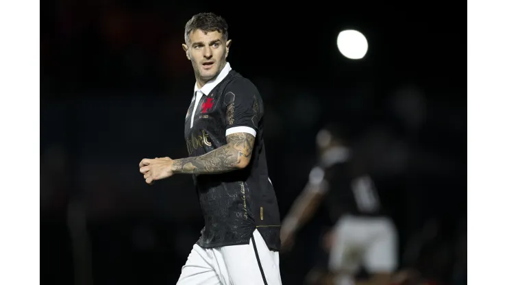  Vegetti jogador do Vasco durante partida contra o Internacional no estadio Sao Januario pelo campeonato Brasileiro A 2023. Foto: Jorge Rodrigues/AGIF
