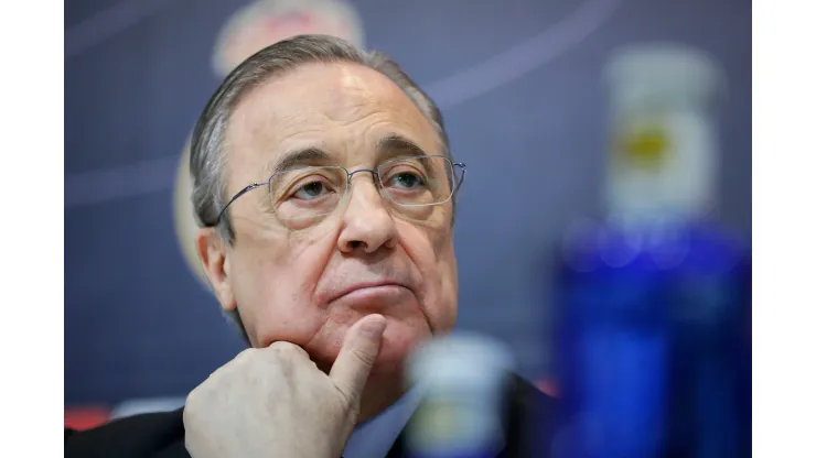 Gonzalo Arroyo Moreno/Getty Images- Florentino Pérez, presidente do Real Madrid -
