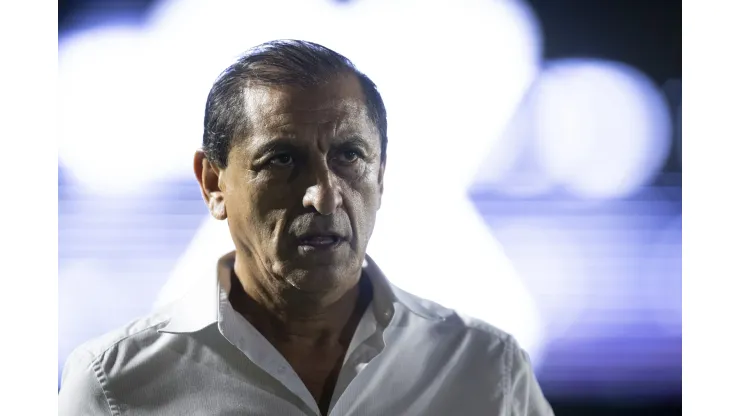 Ramon Diaz tecnico do Vasco durante partida contra o Internacional no estadio Sao Januario pelo campeonato Brasileiro A 2023. Foto: Jorge Rodrigues/AGIF
