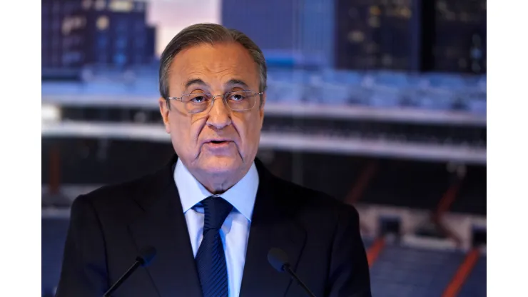 Florentino Pérez, presidente do Real Madrid. Quality Sport Images/Getty Images)
