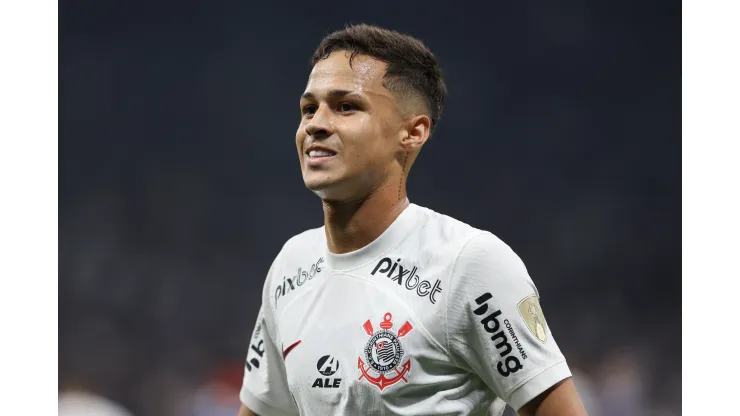 Matheus Araújo, meia do Corinthians. Foto: Marcello Zambrana/AGIF
