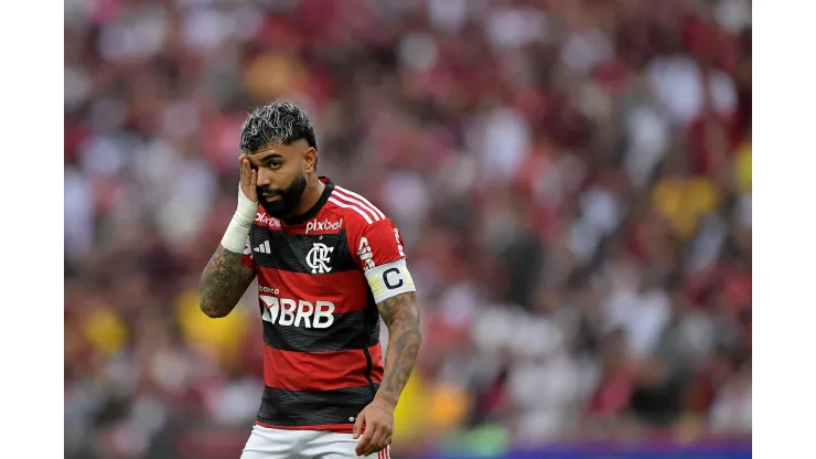 Gabigol, atacante do Flamengo. Foto: Thiago Ribeiro/AGIF
