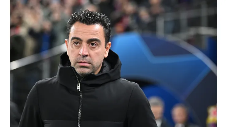 Xavi Hernández, técnico do Barcelona. Foto:  Stuart Franklin/Getty Images)
