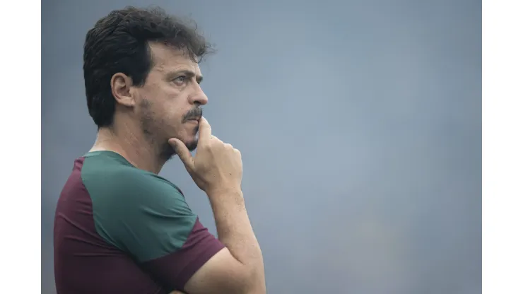 Fernando Diniz, técnico do Fluminense. Foto: Jorge Rodrigues/AGIF
