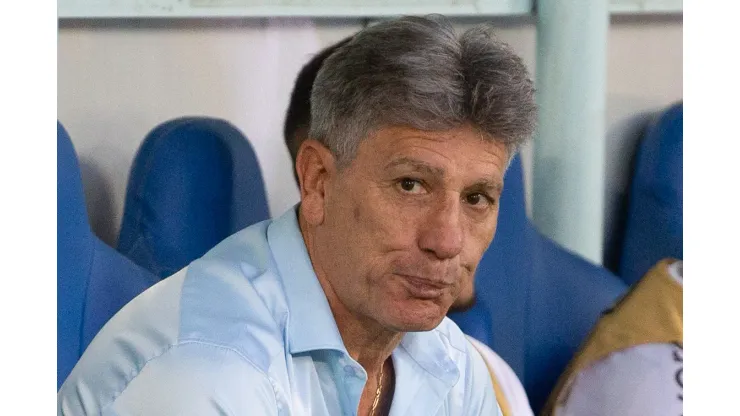  Renato Portaluppi tecnico do Gremio durante partida contra o Cuiaba no estadio Arena Pantanal pelo campeonato BRASILEIRO A 2023. Foto: Gil Gomes/AGIF
