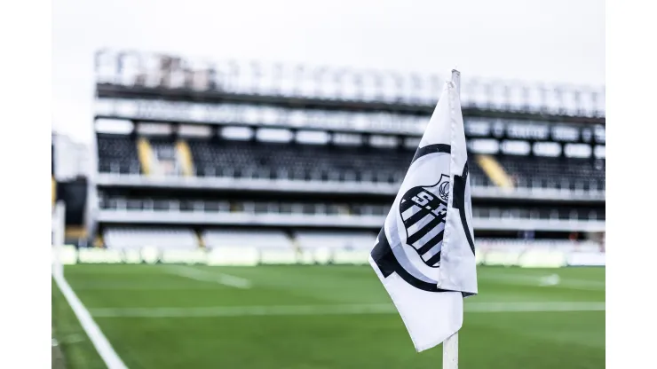 Estádio Vila Belmiro. Foto: Abner Dourado/AGIF
