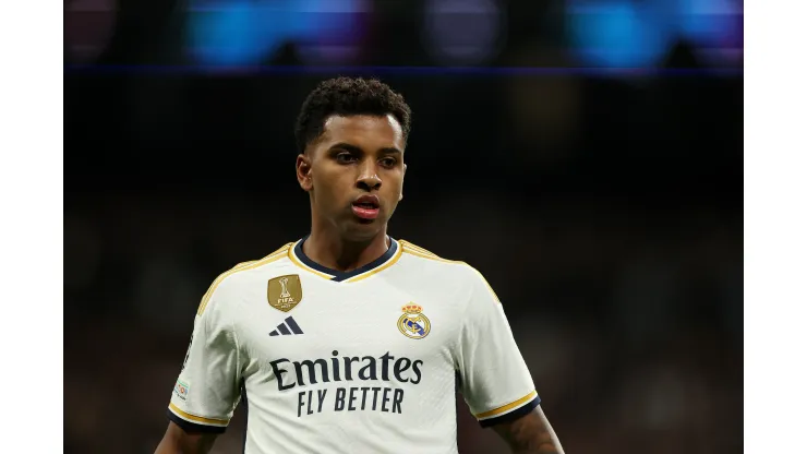 Rodrygo, atacante do Real Madrid. Foto: Florencia Tan Jun/Getty Images
