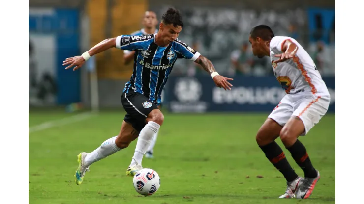 Ferrerrinha, atacante do Grêmio. Foto: Silvio Avila/Getty Images
