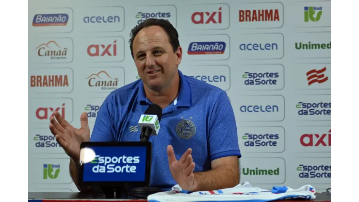 Rogério Ceni, técnico do Bahia. Foto: Walmir Cirne/AGIF
