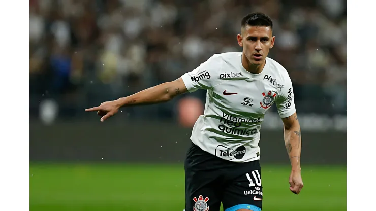 Foto: Ricardo Moreira/Getty Images - Matías Rojas em partida do Corinthians pelo Campeonato Brasileiro
