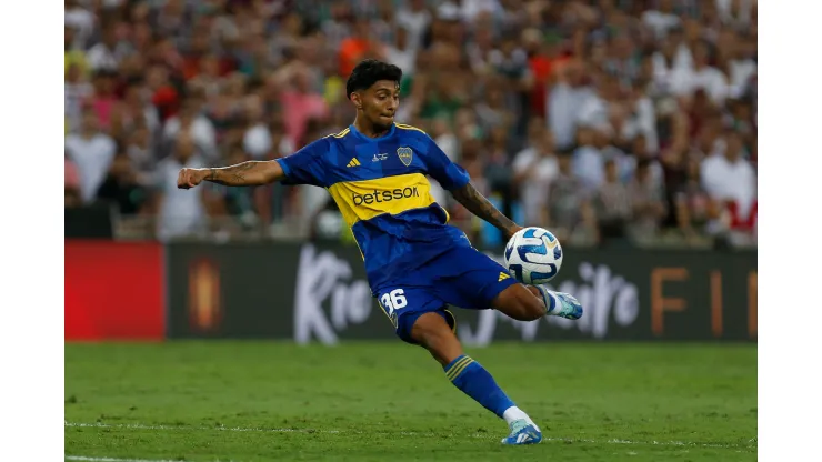 Cristian Medina, meia do Boca Juniors. Foto: Ricardo Moreira/Getty Images)
