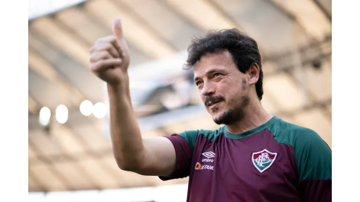 Fernando Diniz, técnico do Fluminense. Foto: Jorge Rodrigues/AGIF
