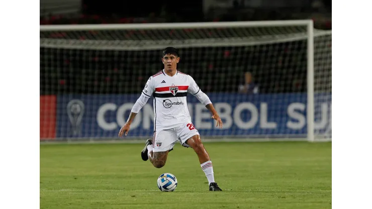 Independiente-ARG quer contratar Alan Franco em 2024. Foto: Rubens Chiri/saopaulofc.net
