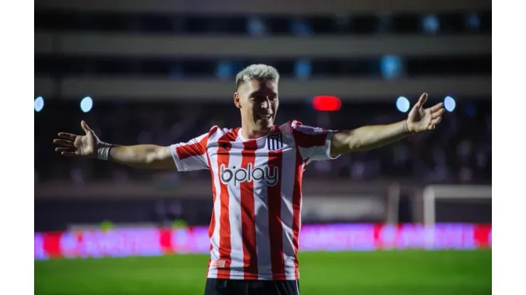 Benjamin Rollheiser, atacante do Estudiantes. Foto: Divulgação/Conmebol
