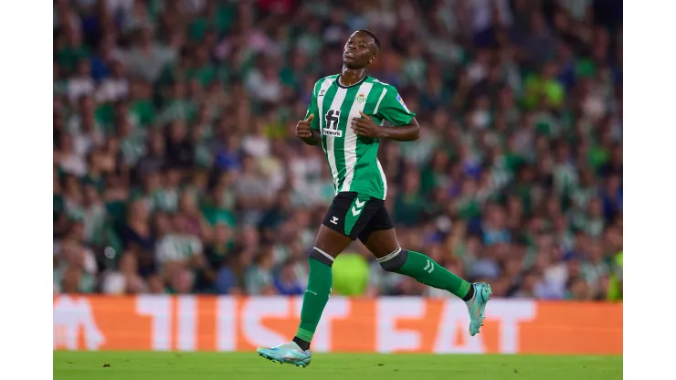 Luiz Henrique, atacante do Real Betis. Foto: Fran Santiago/Getty Images
