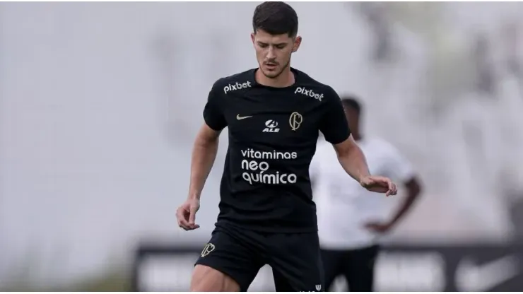 Hugo, lateral do Corinthians. Foto: Rodrigo Coca/Agência Corinthians
