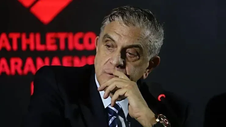 Mario Celso Petraglia, presidente do Athletico. Foto: Divulgação/Athletico 
