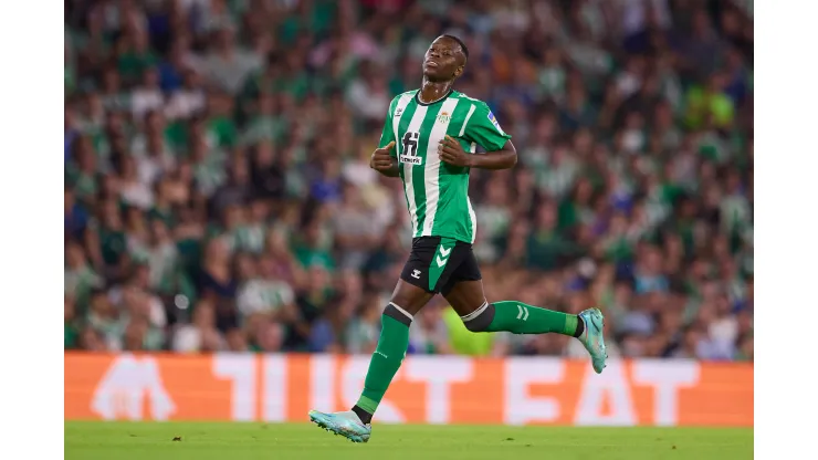 Luiz Henrique, atacante do Bétis. Foto: Fran Santiago/Getty Images)
