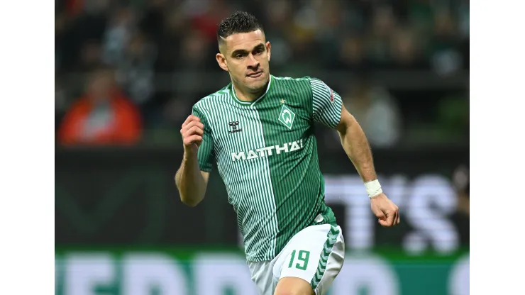 Rafael Borré em ação pelo Werder Bremen. Foto:Stuart Franklin/Getty Images
