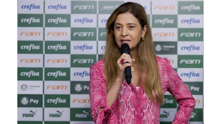 Leila toma decisão sobre reforços no Palmeiras. Foto: Ettore Chiereguini/AGIF
