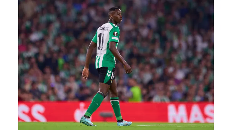 Luiz Henrique, atacante do Betis. Foto: Fran Santiago/Getty Images
