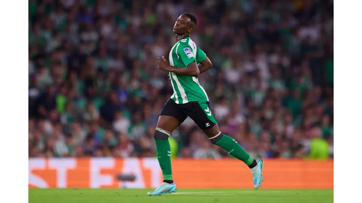 Luiz Henrique, atacante do Betis. Foto: Fran Santiago/Getty Images
