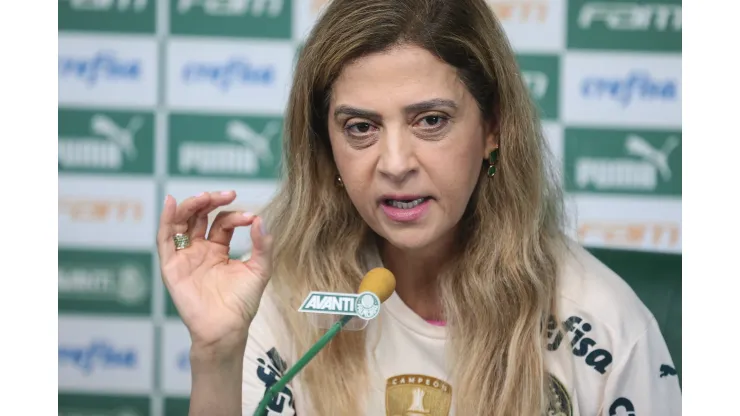 Ettore Chiereguini/AGIF. Leila Pereira define reposições para o Palmeiras no mercado 
