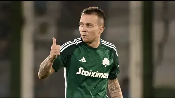 Bernand. meia-atacante do Panathinaikos, da Grécia. Foto: Getty Images
