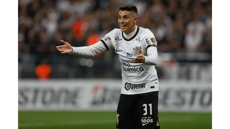 Gustavo Mantuan em sua passagem pelo Corinthians. Foto: Ricardo Moreira/Getty Images
