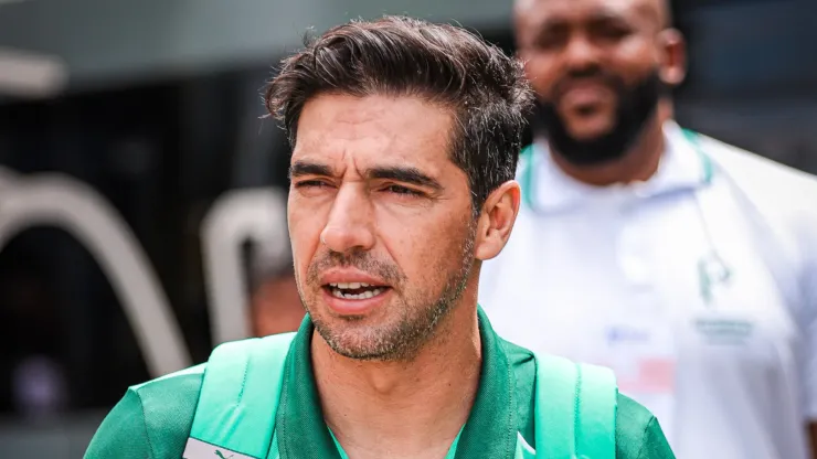 Abel Ferreira tecnico do Palmeiras durante partida contra o Novorizontino no estadio Jorge Ismael de Biasi pelo campeonato Paulista 2024. Pedro Zacchi/AGIF
