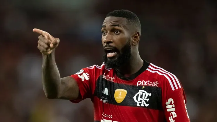 Gerson em jogo pelo Flamengo - Foto: Jorge Rodrigues/AGIF 
