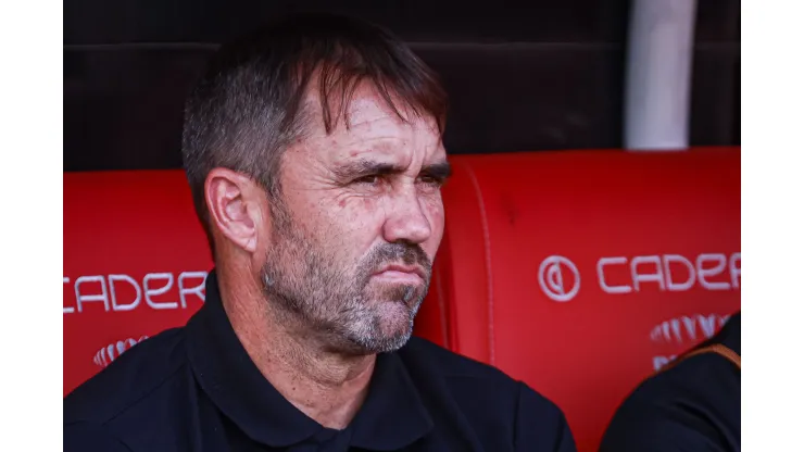 Eduardo Coudet tecnico do Internacional durante partida contra o Avenida no estadio Beira-Rio pelo campeonato Gaucho 2024. Maxi Franzoi/AGIF
